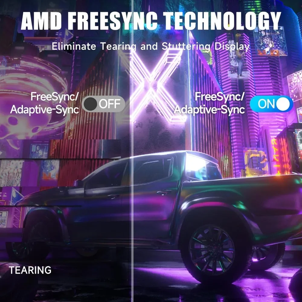 27-дюймовый FHD VA игровой изогнутый монитор с радужным светом частота обновления 240