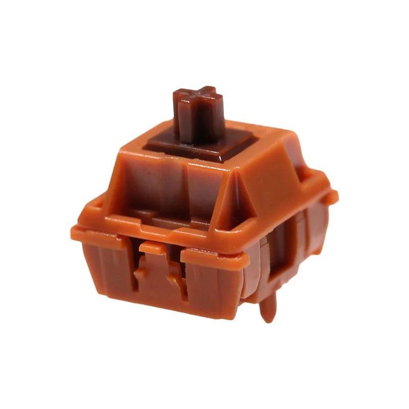 

35 шт. Gateron CAP V2 Золотой Борн молочно-коричневый переключатель дополнительные 5pin RGB тактильный 55g mx stem переключатель для механической клавиату...