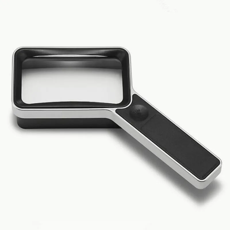30-кратное увеличительное стекло светодиодная подсветка ручная перезаряжаемая