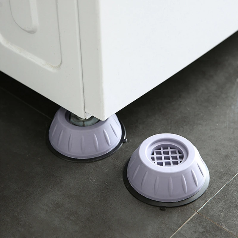 4Pcs Washing Machine Feet Pads Support Pads For Washing Machine Anti-vibration Leg Stopper Feet Pads Furniture Rubber Protectors