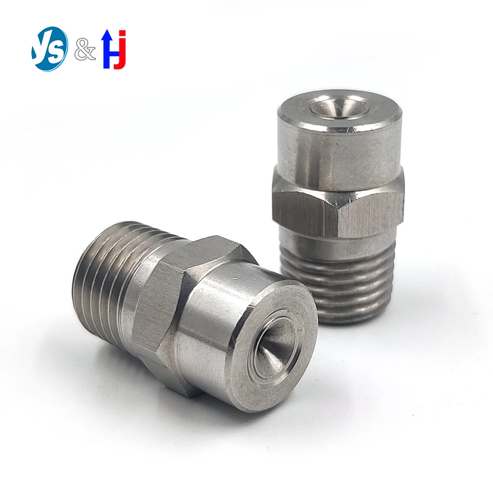 

1/8" 1/4" 3/8" 1/2" Male Thread BSPT 304 Stainless Steel BB BBW BB-W Wide Angle Water Jet Full Cone Spray Nozzle Sprinkler