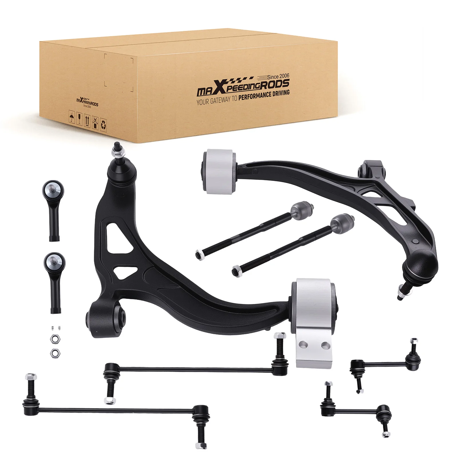 Фото Комплект передних нижних рычагов подвески для Ford Explorer 2WD и 4WD 2011-2018, 2019 K750617 K622216 №2