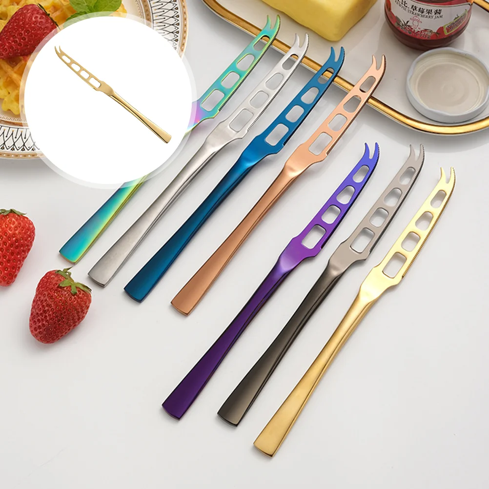 

Stainless Steel Cheese Butter Cutter Serrated Cheese Spatula Baking Supply