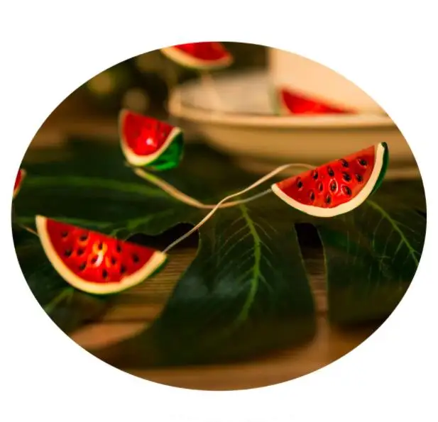 

СВЕТОДИОДНАЯ Гирлянда в форме арбуза светильник цветная гирлянда в форме арбуза