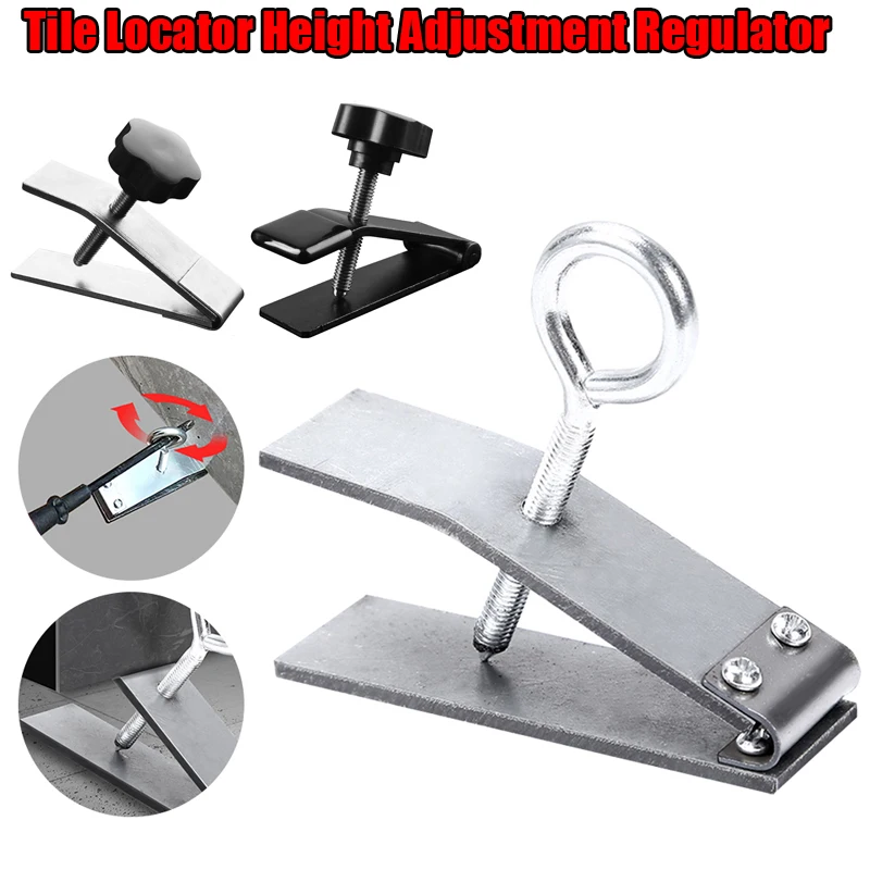 

Tile Locator Height Adjustment Regulator 1-5.5CM Wall Ceramic Lifter Tools Tile Leveling Device Tile Leveler Adjuster Hand Tool