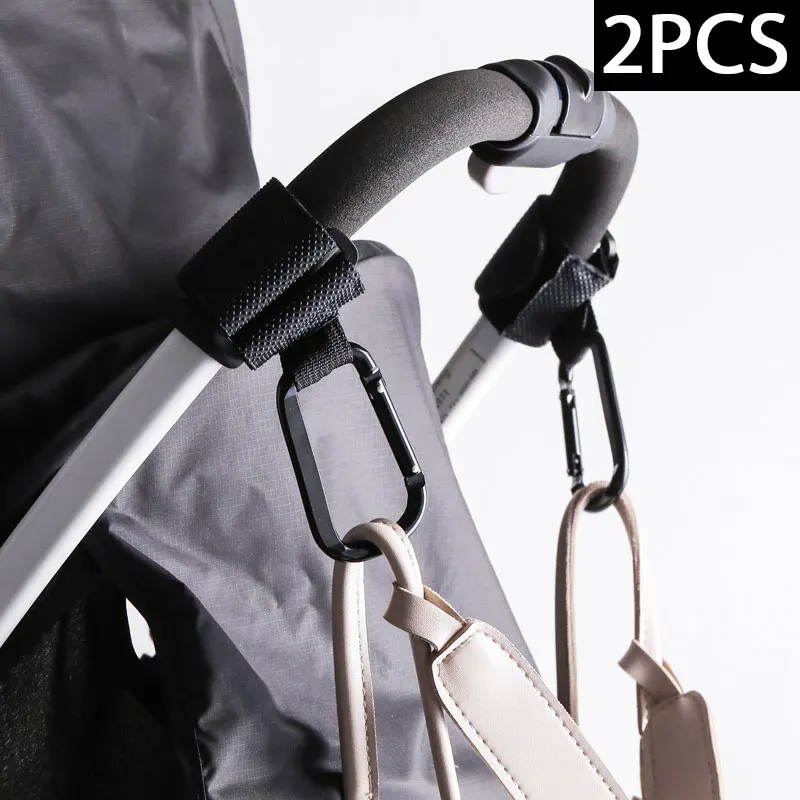 

2pcs/Set Stroller Hooks Wheelchair Stroller Pram Carriage Bag Hanger Hook Baby Strollers Shopping Bag Clip Stroller Accessories