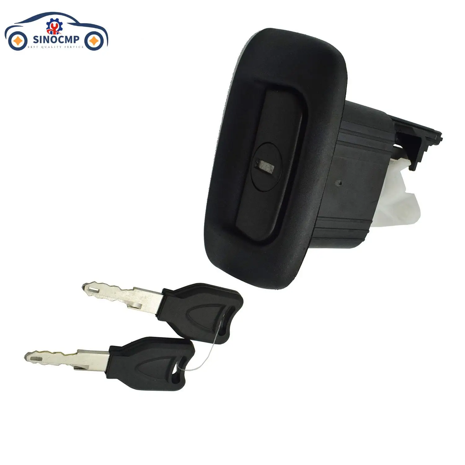 

7700431773 7701472508 SINOCMP замок багажника с 2 ключами для Renault Thalia Clio 1998-10, автоаксессуары