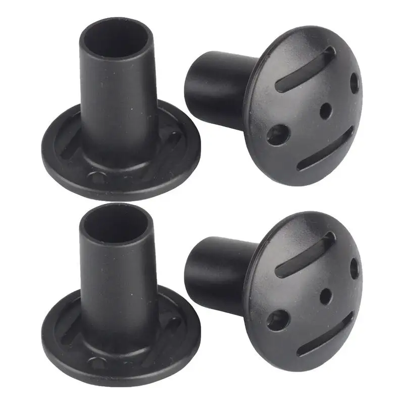 

ABS Tent Pole Tip Cap 4pcs Tent Pole Mushroom Cap Tent Cover Pole Caps Durable Accessories Canopy Pole Puncture-Proof Cover