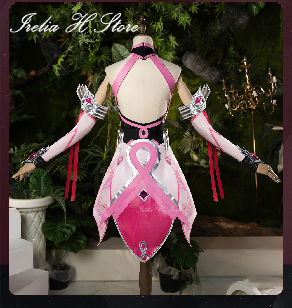 Костюм для косплея Irelia H Pink Mercy от OW Angela Ziegler для женщин, платье для вечеринки на Хэллоуин. (art.: 3920d0e0aa3fa) - 3920d0e0aa3fa
