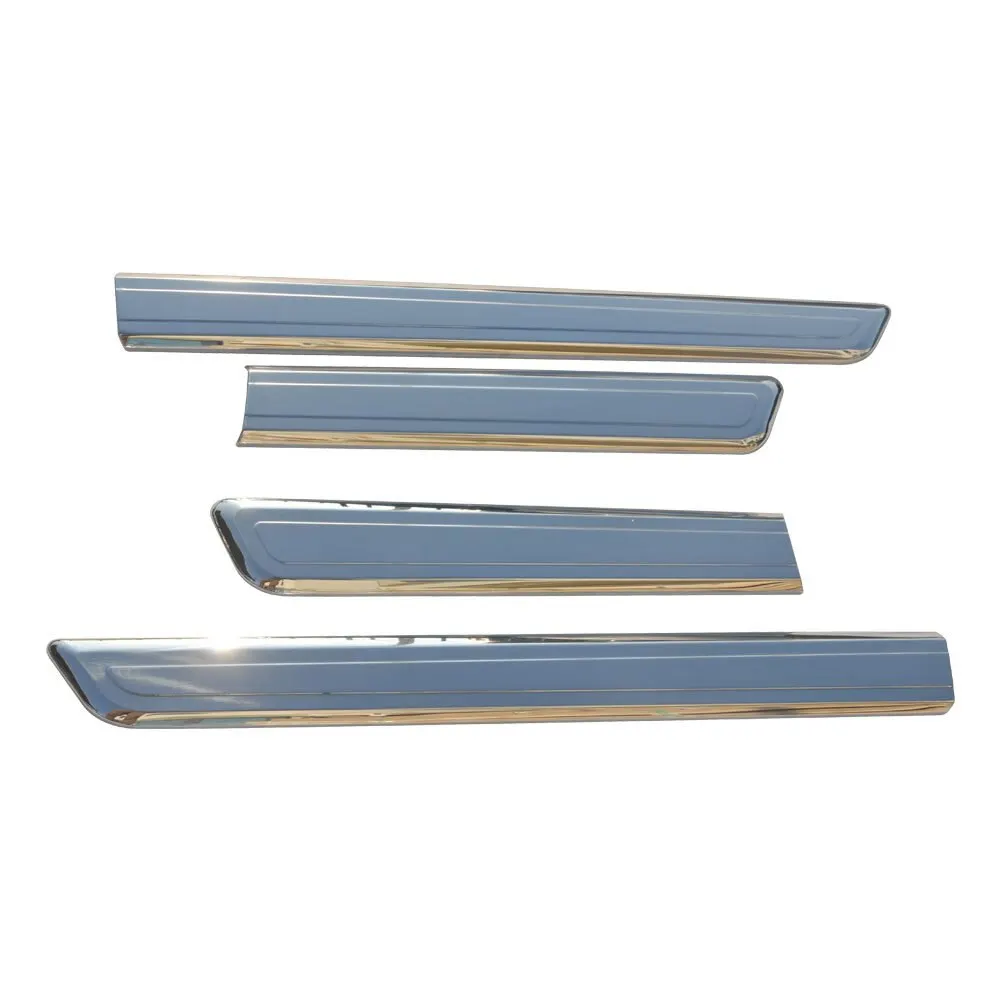 

Citroen Nemo Side Door Streamers (20072022) -4 Pcs. -St. Steel - Mini Van/MPV