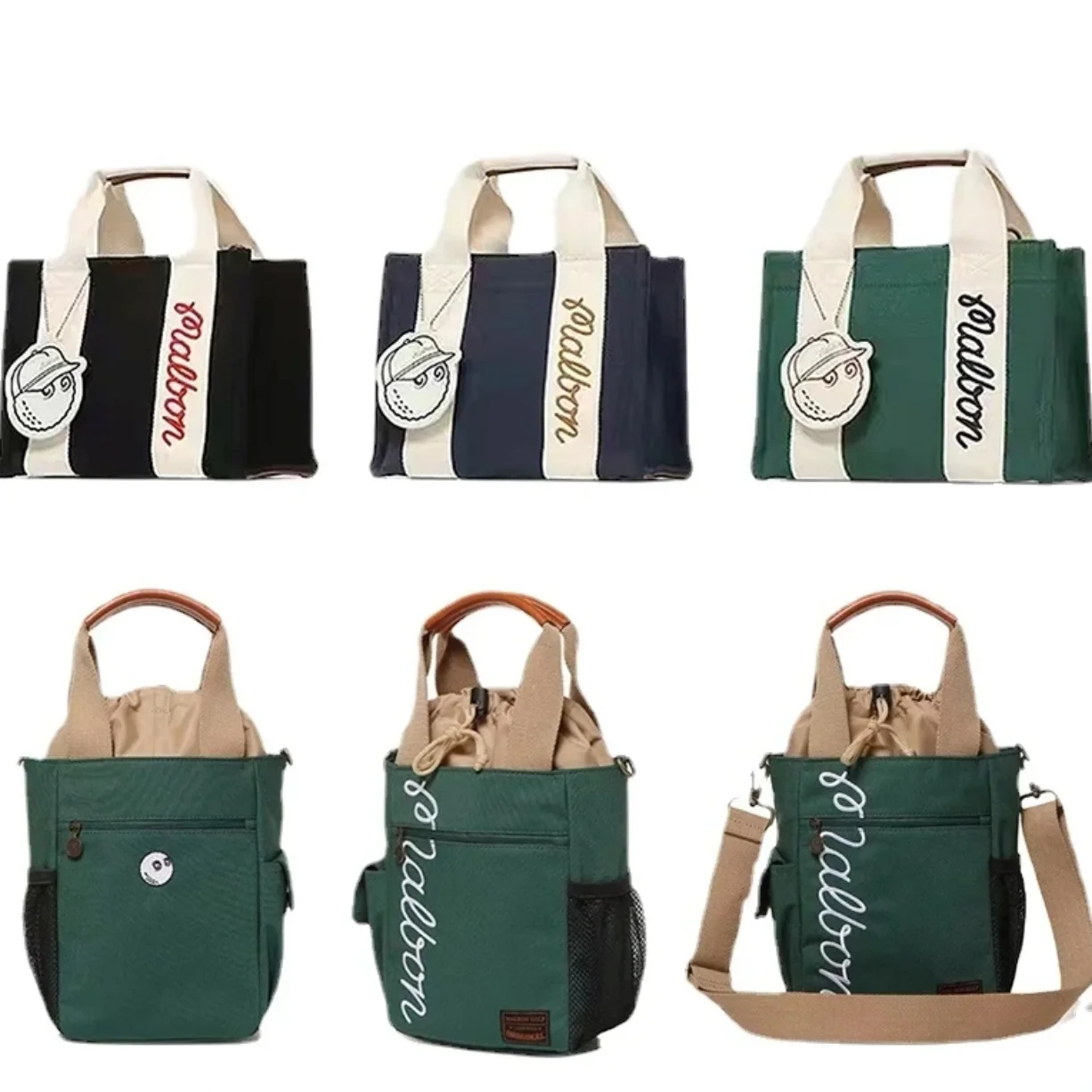 

New Golf Bag Light Fashion Outdoor Clothes Bag Women Golf Boston Bag