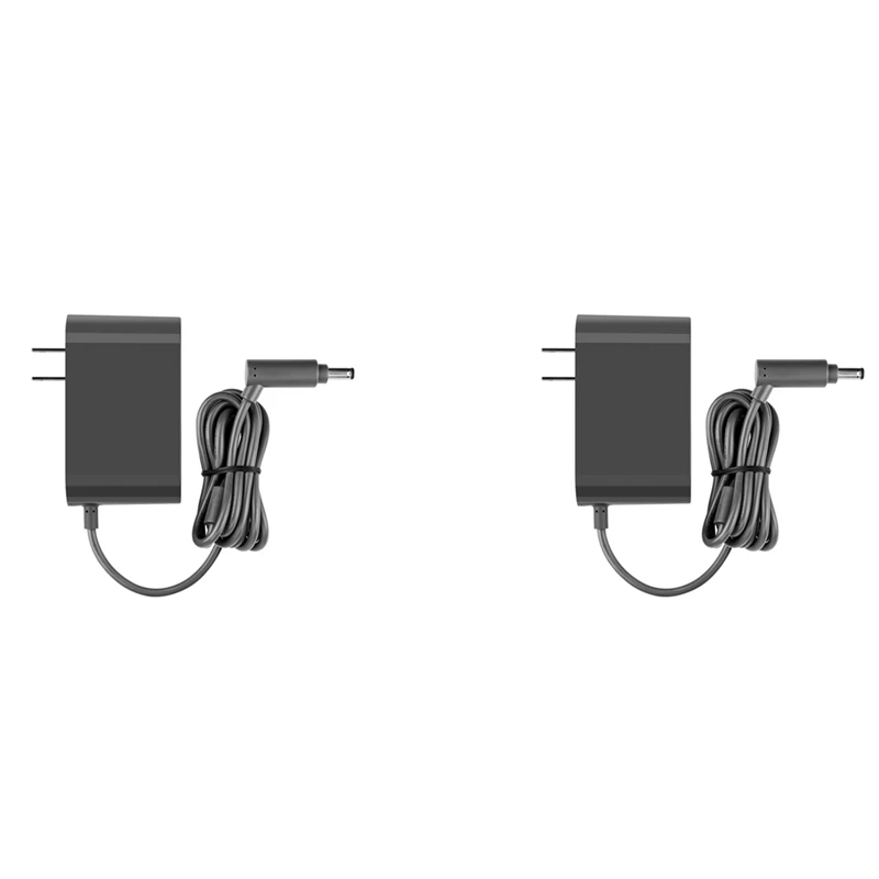 

2X Vacuum Cleaner Battery Charger,Replacement Power Adapter Charger For Dyson V6 V7 V8 DC62 Power Adapter Plug-US Plug