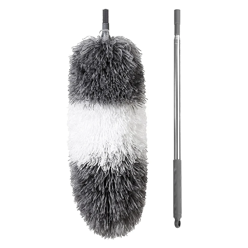

Microfiber Duster For Cleaning, Reusable&Bendabl&Washable Duster For Cobwebs,Ceiling Fan,Blinds,Furniture,Cars