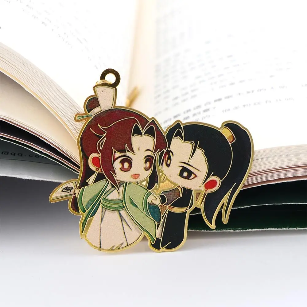 

Pagination Mark Student Gift Pendant Grandmaster of Demonic Lan Wangji Stationery Mo Dao Zu Shi Book Markers Bookmark