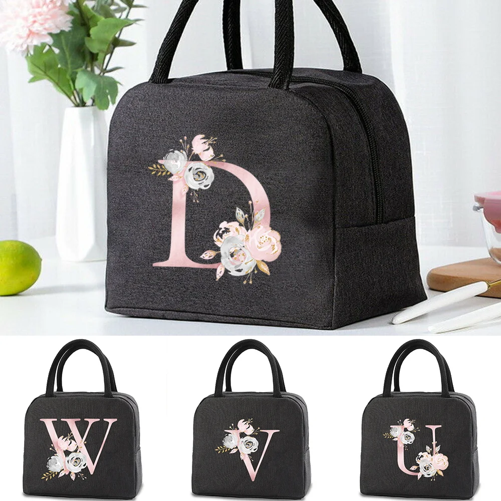 

Lunch Bag for Child Women Thermal Lunch Box Tote Portable Insulated Cooler Bento Pouch Outdoors Picnic Travel Food Storage Bags