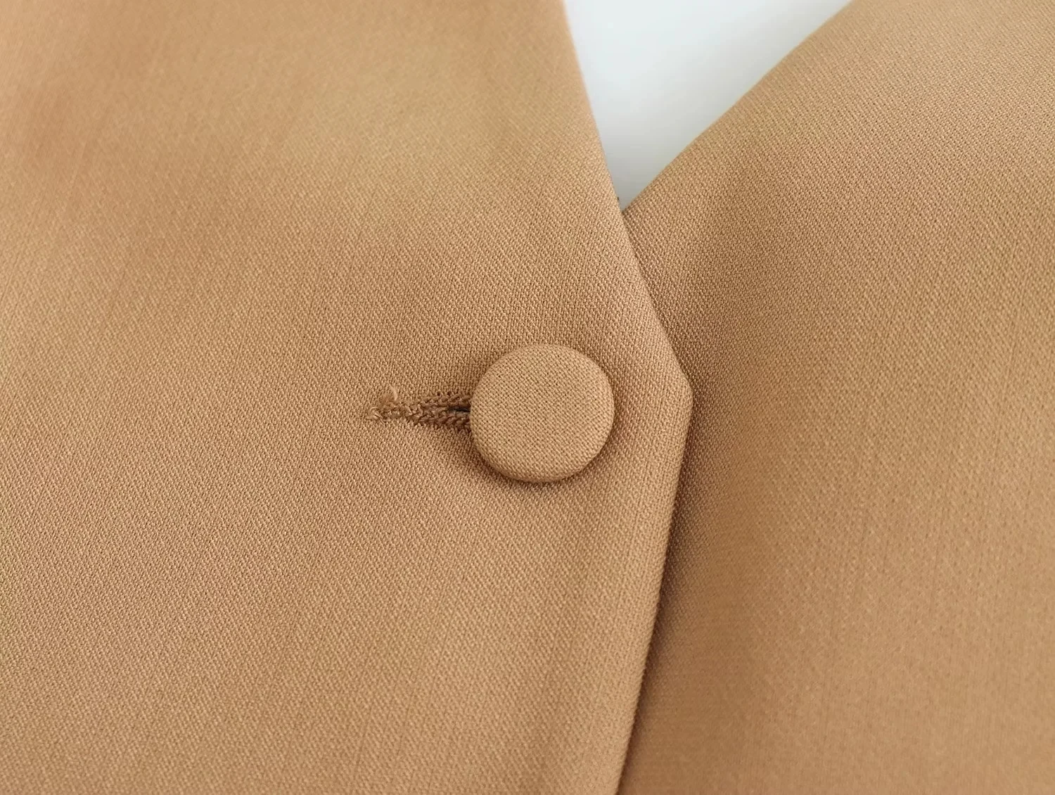 Maxdutti French Style Fashion Tops Halter Suits Vest Champagne Casual Sleeveless Blazers Women