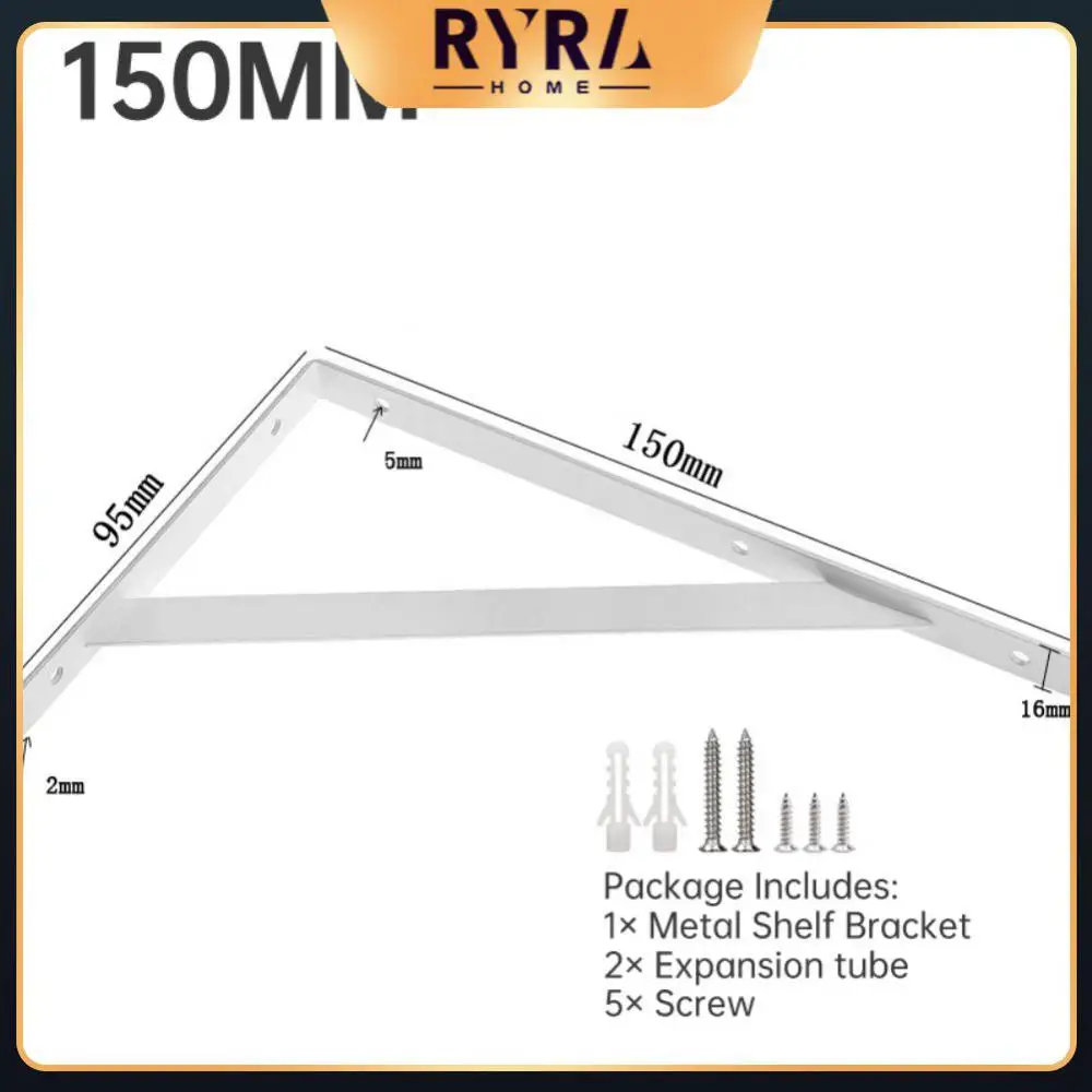 

Thickened Storage Shelves Floating Shelf Wall Bracket Angle Bracket Shelf Hardware Partition Shelf Shelf Stand Tv Wall Support
