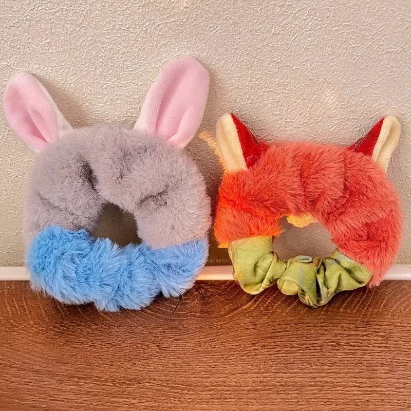 Плюшевая повязка для волос Fox Nick серия Crazy Animal веревка Джуди женская на голову с