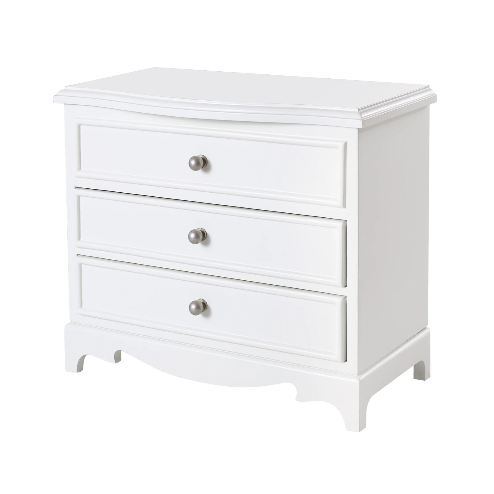 Подарочная белая музыкальная шкатулка Jozen с зеркалом и ожерельем для девочек