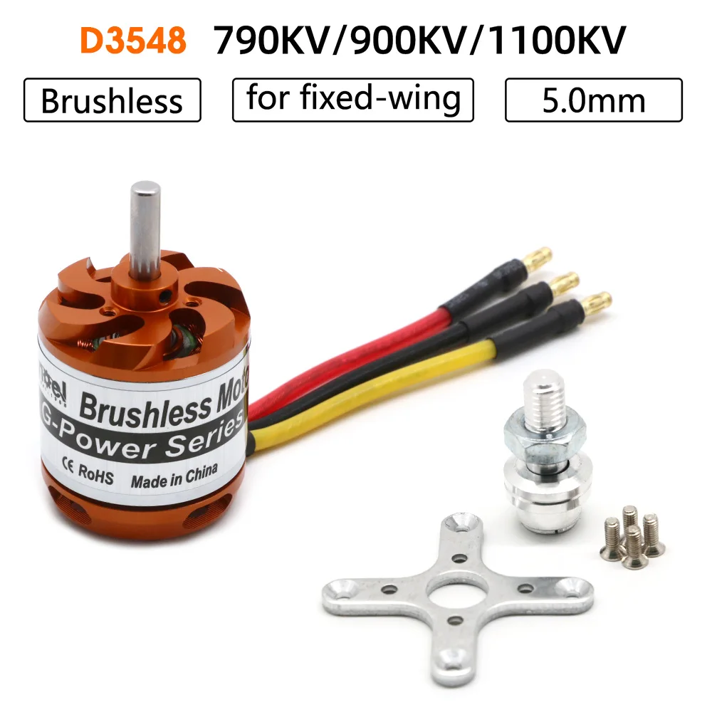 D3548 3548 790KV 900KV 1100KV бесщеточный мотор 3-5S для мини мультикоптеров радиоуправляемый самолет вертолет