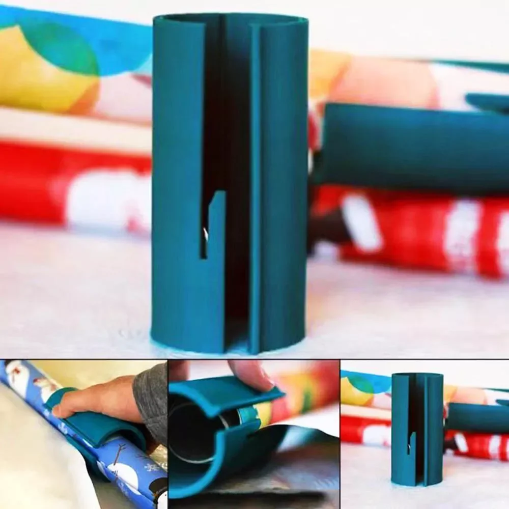 

Sliding Wrapping Paper Cutter Christmas Cutting Tools Gift Wrapping Paper Cutting Tool Cuts The Perfect Line Single Time