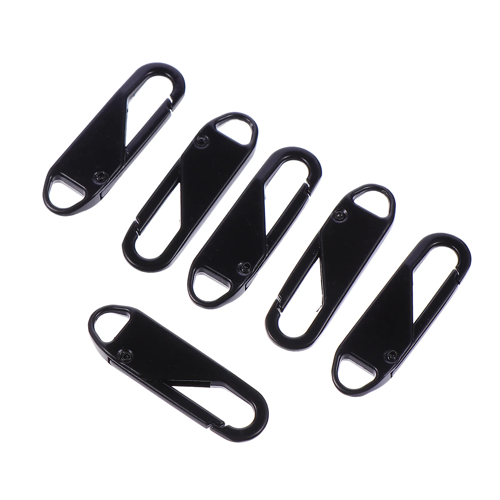 

Zipper Replacement Zip Head Puller Tabs Coat Zippers Luggage Slider Metal Tags Repair Kit Fixer Handle Removable Alloy Fix