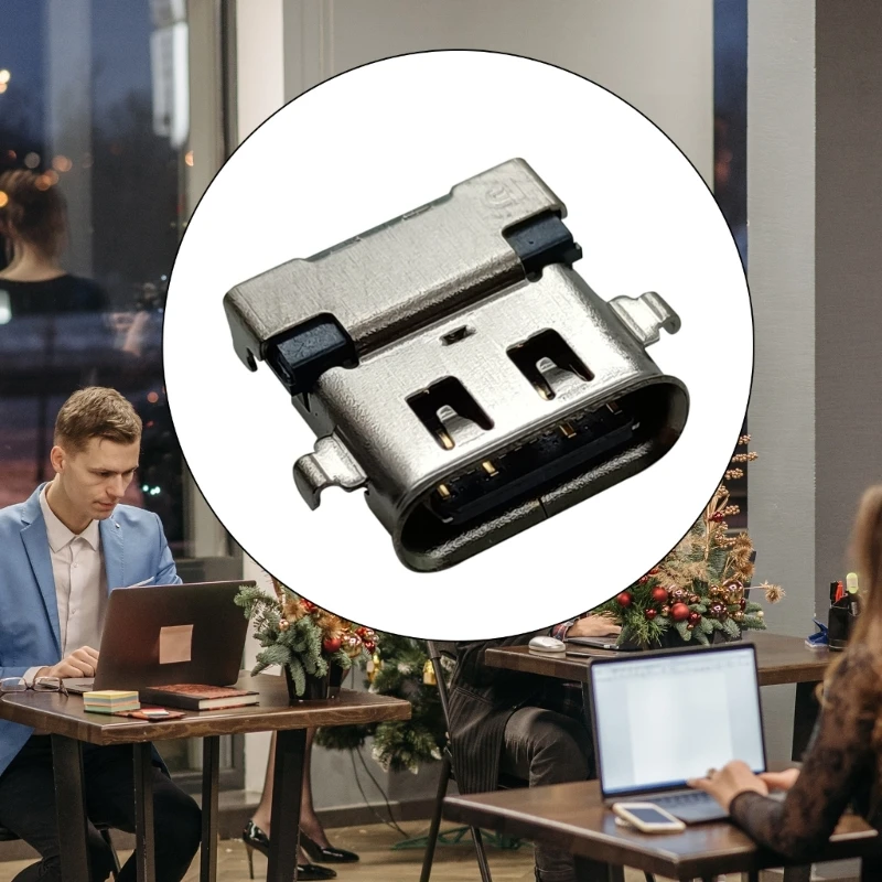 Металлический порт зарядки TypeC разъем питания USB для ноутбуков X280 T490 T480S X390 L13 T590