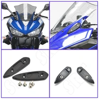 fits for yamaha yzf r3 r25 r15 yzf r3 yzf r25 yzf r15 v3 2018 2019 2020 2021 motorcycle front windshield mirror hole caps cover