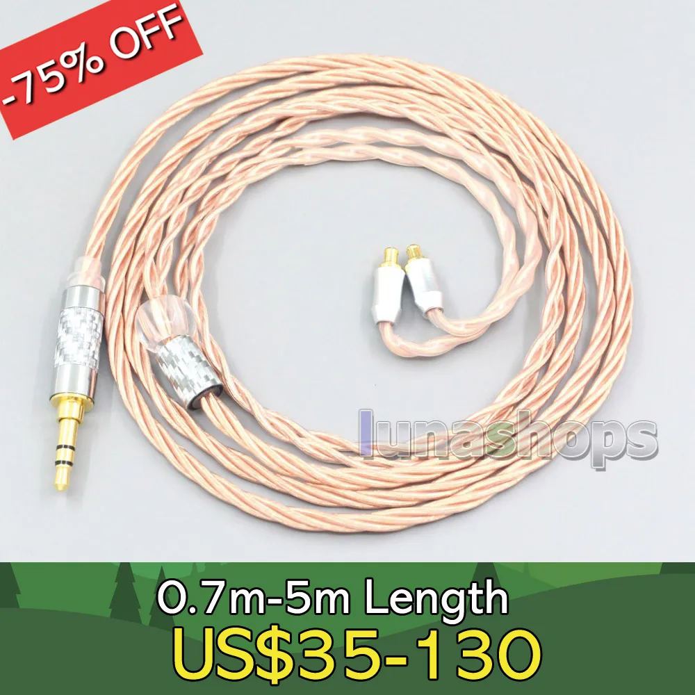 

Защитный коаксиальный кабель для наушников OCC для звуковой техники ath-ls400 ls300 ls200 ls70 ls50 e40 e50 e70 312A LN007179