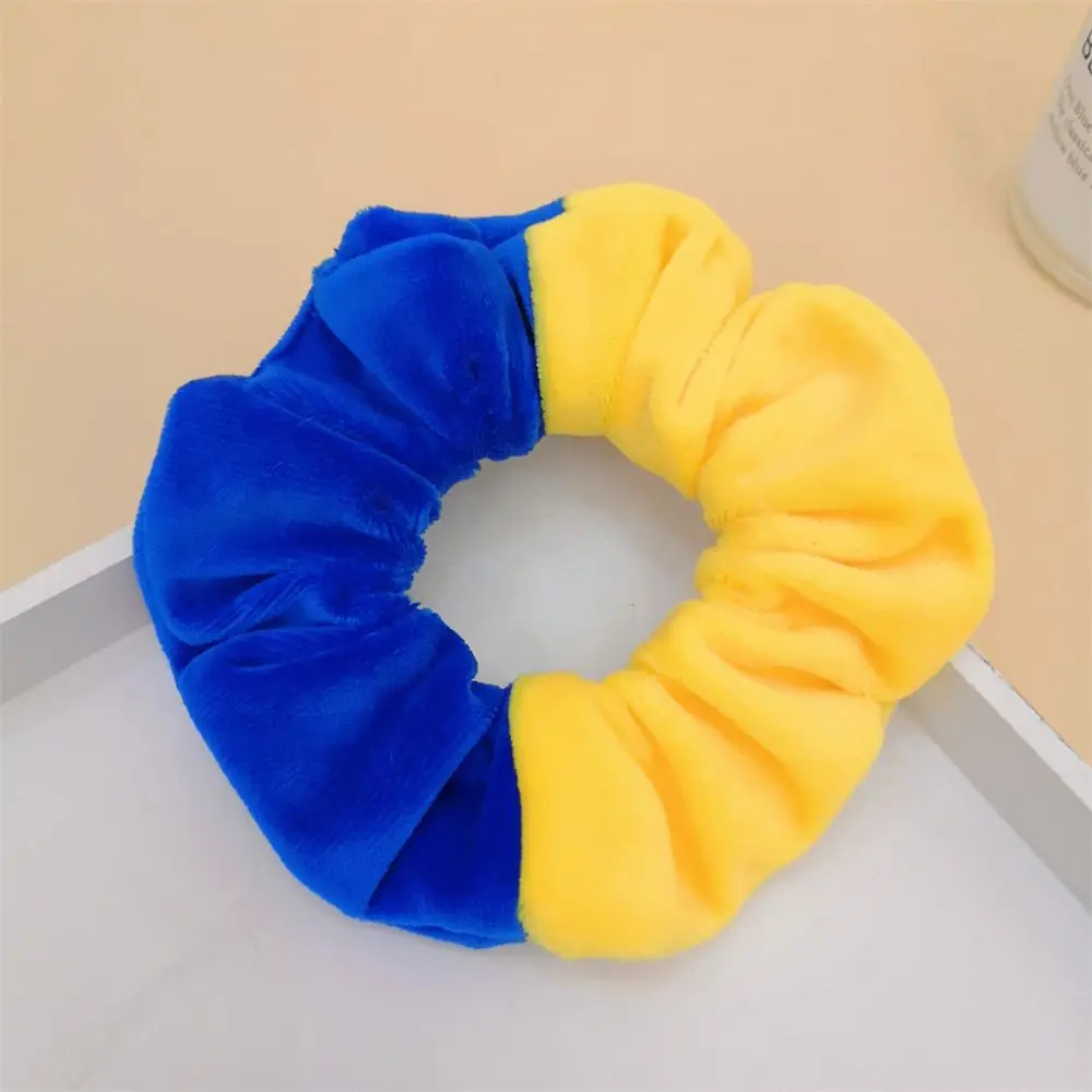 

A Ukraine / Ukrainian Flag Colour Handmade HAIR SCRUNCHIE Bobble Hairband