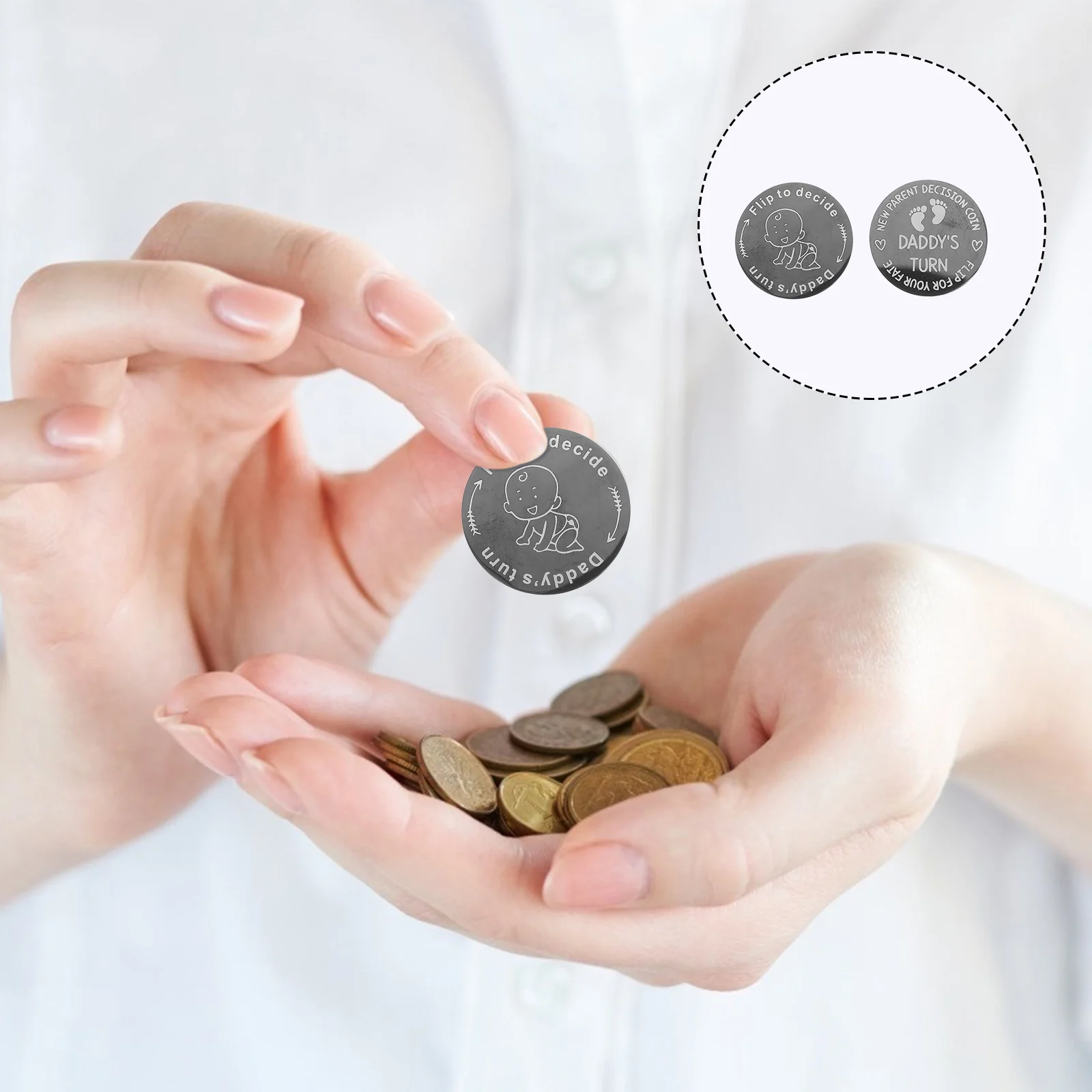 

2 шт., решение о перепродаже монет