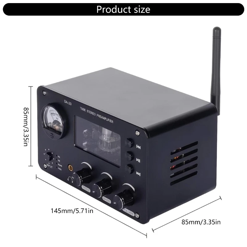 Малый ламповый предусилитель DX62 беспроводной слуховой усилитель с