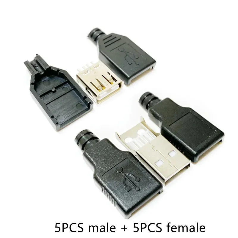 

USB 2.0 разъем Type-A 4-контактный