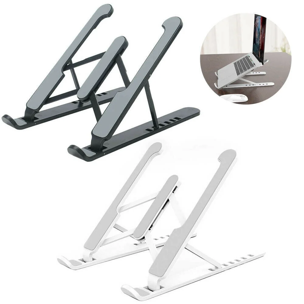 

Adjustable Laptop Tablet Stand Notebook Riser Holder Ergonomic For Macbook