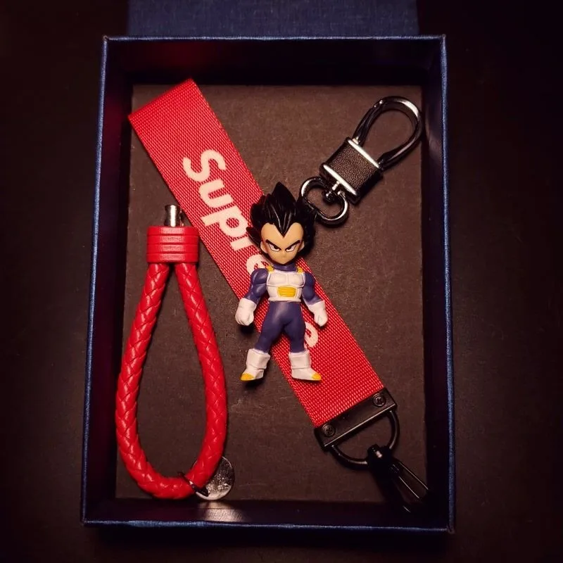 Фото Аниме Dragon Ball брелок кулон Wukong мужской автомобиль ручной работы аниме креативный 661 День защиты детей персонализированный подарок на день рождения №3