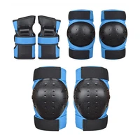 6pcsset adult child protective cover knee guard elbow guard wrist guard skateboard bike roller skate