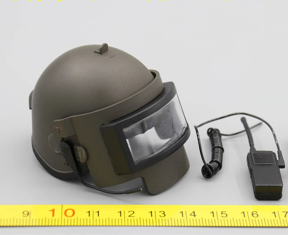 

[Crazy Soldier]1:6 Yu Zhan Dao UD9007 Russia FSB Alpha Moscow Helmet + Radio