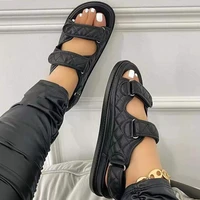 summer women shoes women flats soft soled velcro sandals comfortable soft loafers beach shoes big size