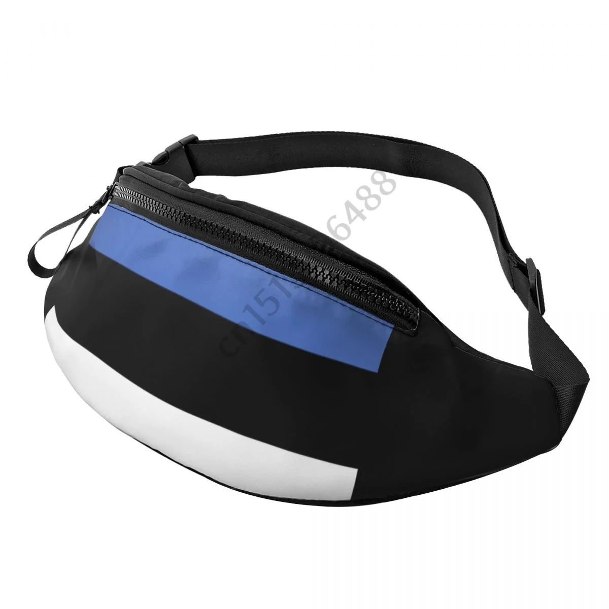 

Estonia Country Flag Women Men Fanny Pack Waist Bag Native Hip Lightweight Strap Waist Pack for Running Hiking