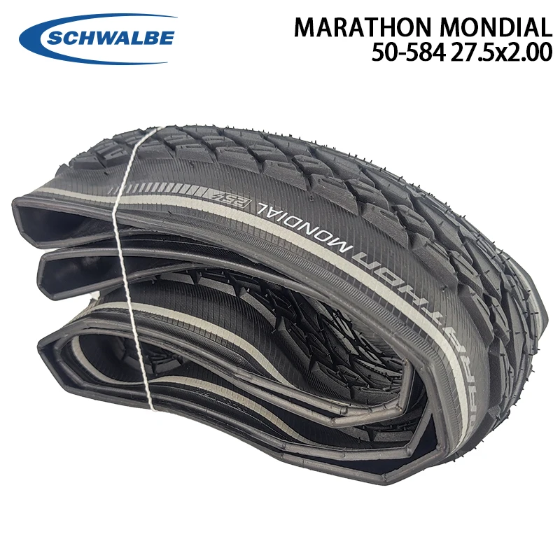 Tire Black Reflex Folding Tire For Touring Mtb Bike Cycling Parts