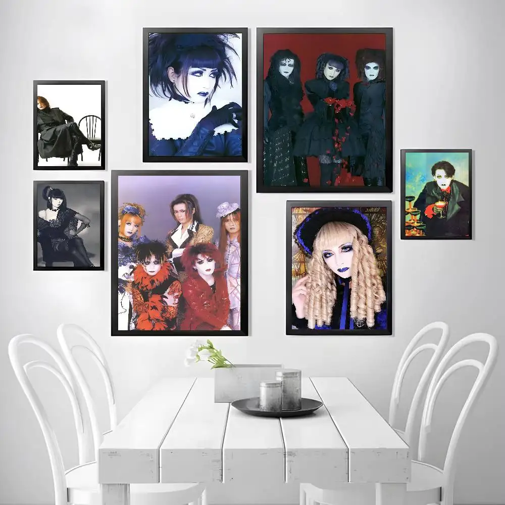 Фото Постеры Malice Mizer в стиле Visual Kei Rock для спальни и гостиной, холстовые картины, настенное искусство, декор для дома. №2