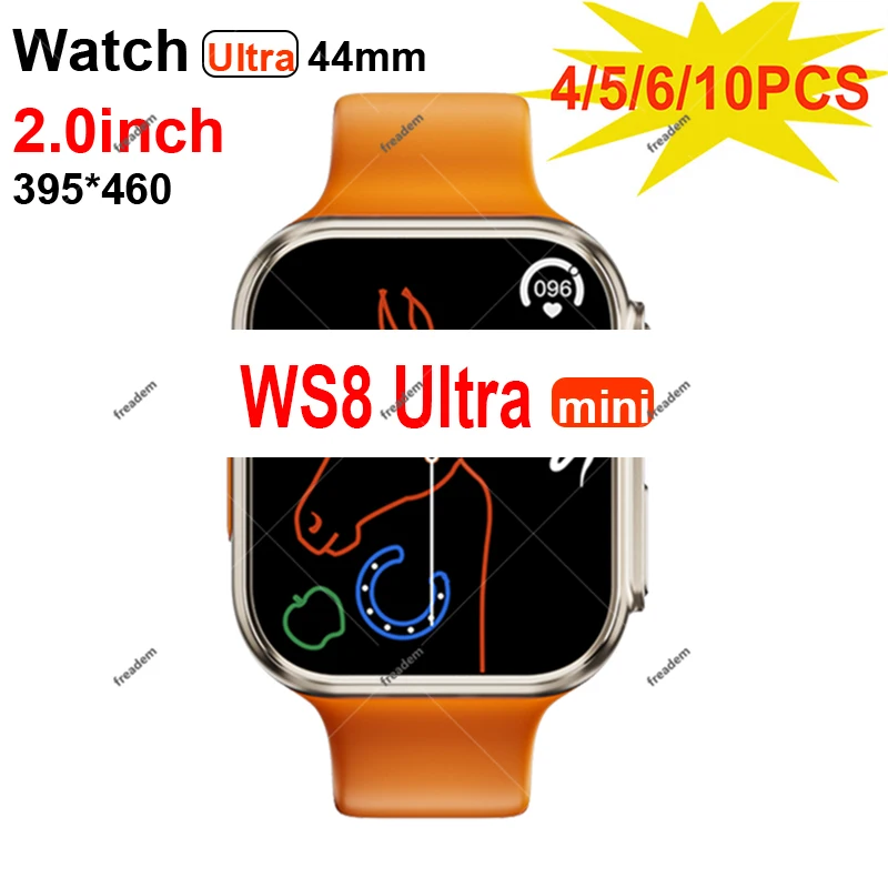 

IWO Smart Watch Ultra Series 8 WS8 Ultra Mini Smart Watch 44MM 2.0inch Dail Call Nfc Heart Rate for Android IOS PK HW8 Ultra