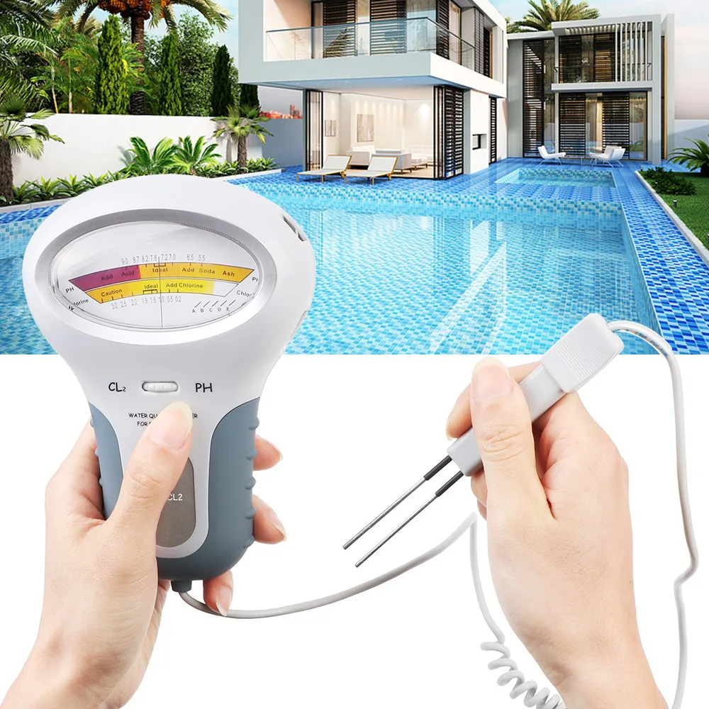 

Aquarium 1 Quality Tester Tester Testing Meter Water Measuring Device 2 Pool Chlorine Chlorine In For