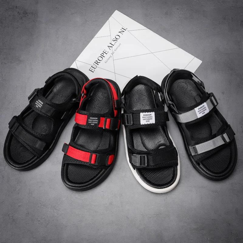 

New Men Sandals Non-slip Summer Flip Flops High Quality Outdoor Beach Slippers Casual Shoes Cheap Men's Shoes Water Shoes