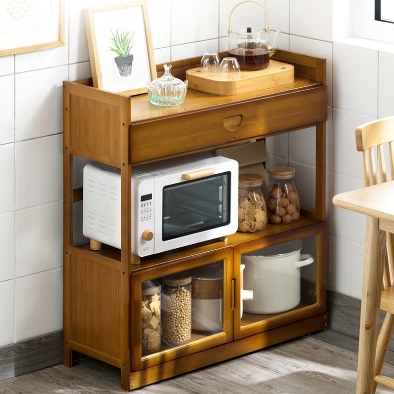 

Кухонный буфет, металлический шкаф, стойка для хранения микроволновой печи, вместительные домашние органайзеры, кухонная мебель