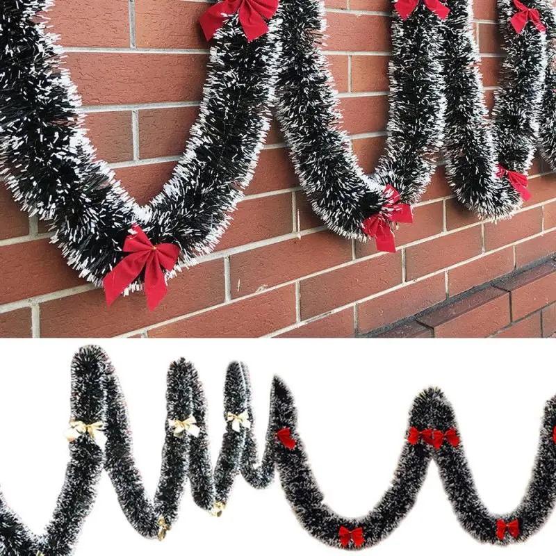 1/3/5 шт. 2 м украшения в канун Рождества барные топы лента гирлянда рождественская