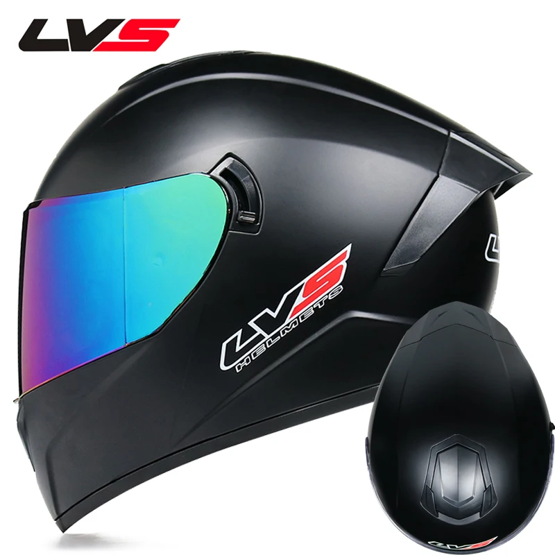 

Full Face Motorcycle Helmet with Dual Lens Stylish Fast Release Racing Helmet DOT Approved Capacete da motocicleta FA