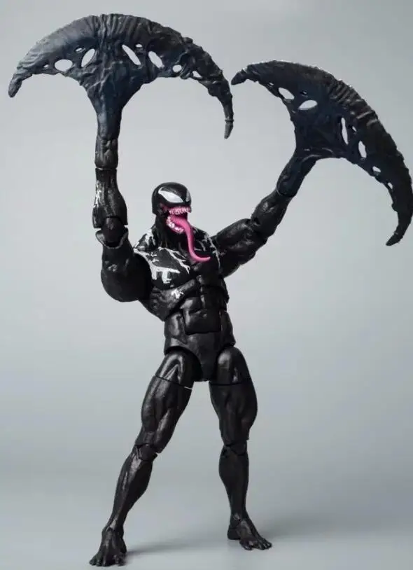 

20cm Marvel Venom with Weapon Articulated BJD Figure Model Toys