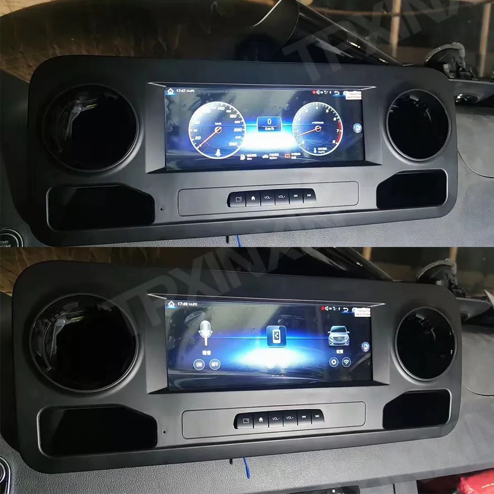 

10.25" IPS Android 11 8Core CPU 8G+128G Car GPS Radio For Mercedes Benz Sprinter 907 910 2018-2022 4G LTE WiFi DSP Carplay Auto