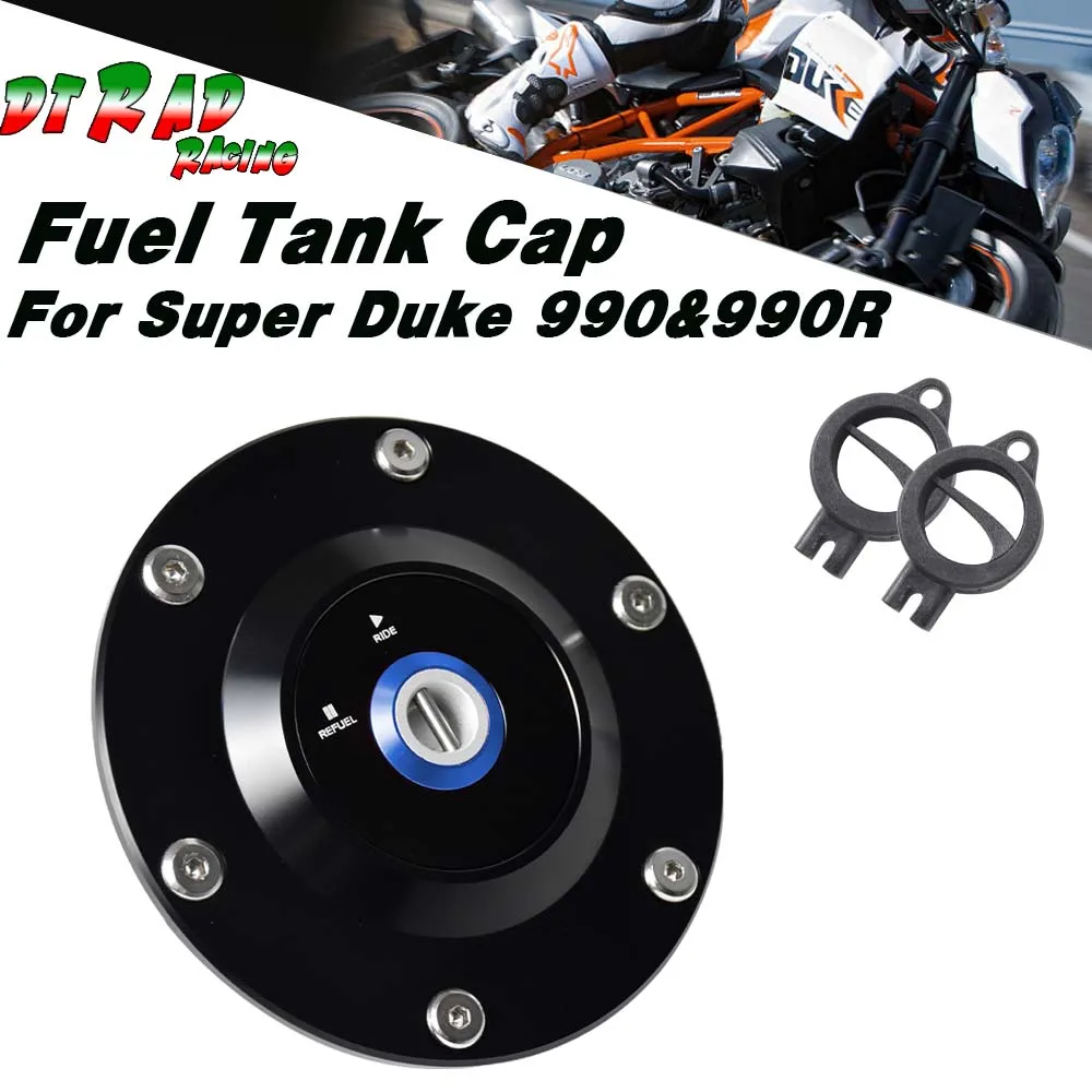 Для Super Duke 990 и 990R ALL YEAR Racing мотоциклетная крышка топливного бака с ключом